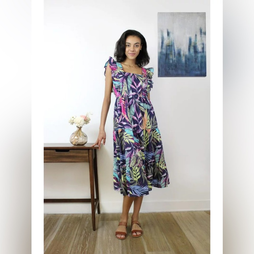 NWT women’s beach lunch lounge maxi dress